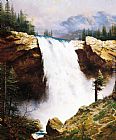Thomas Kinkade Canvas Paintings - The Power And The Majesty